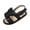 Black, variant on Fridja Toddler Baby Girls Boys Baby Shoes Soft Sole Non-slip Baby Toddler Sandals (0-15 Months)