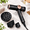 Black, variant on White Ionic Hair Dryer with Diffuser – Negative Ion Blow Dryer