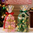 thumbnail image 6 of DELUXIS 10 PCS Clear Cellophane Bags with Christmas Designs, 28'' x 32'' Large Gift Baskets Bags, Clear Cellophane Wrap Plastic Storage Bags for Christmas Gifts, Baskets, Boxes, Favors, 2.5 Mil Thick, 6 of 7