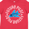 thumbnail image 4 of Inktastic Future Pilot Boys Airplane Flying Boys Toddler T-Shirt, 4 of 5