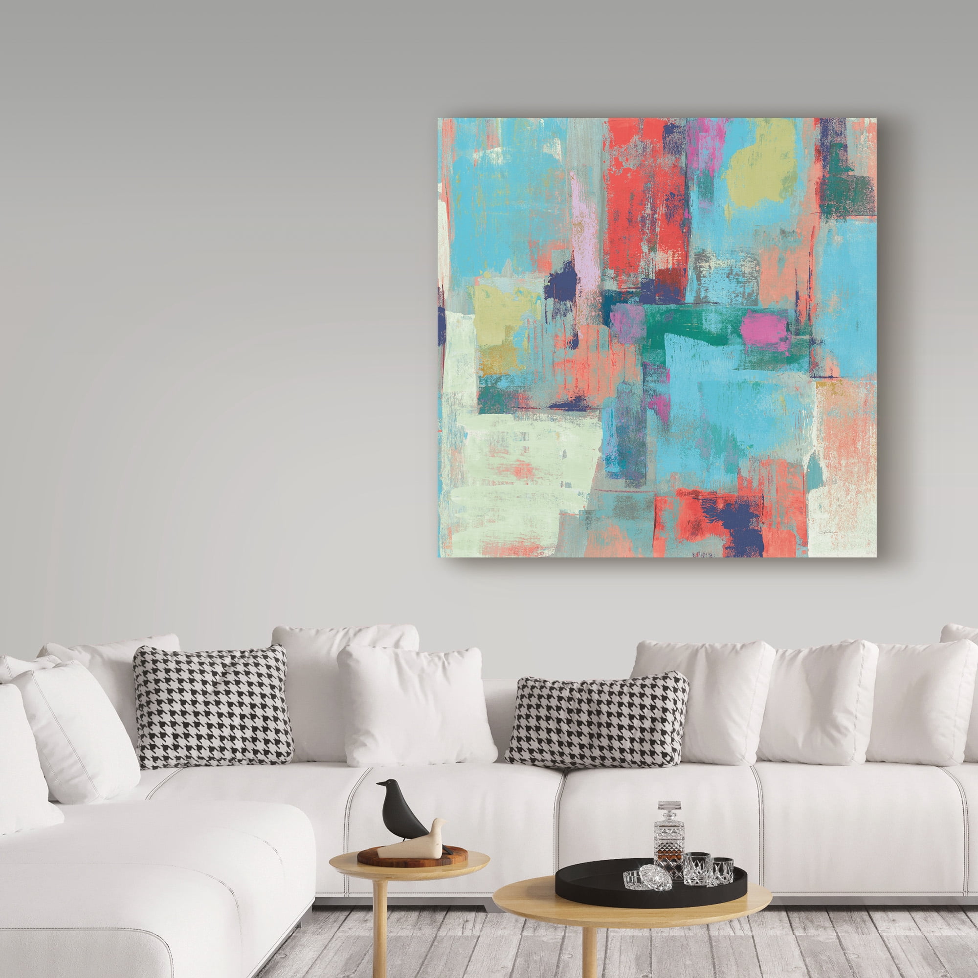 Trademark Fine Art 'Bright Reflections Crop' Canvas Art by Silvia Vassileva