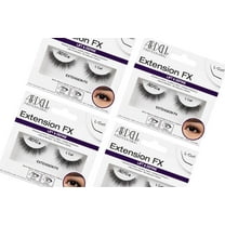 Ardell Extension Fx L Curl False Eye Lashes To Lift & Define Eyes, 4 Pack
