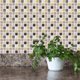 thumbnail image 3 of Mosaico de azulejos de membrana cúbica esmerilada, adhesivo de pared decorativo e impermeable para bricolaje., 3 of 5