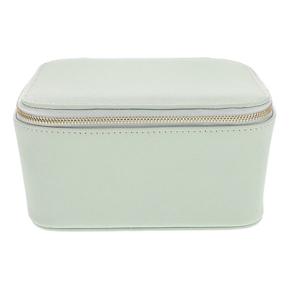 FOMIYES 1Jgo Organizador Portátil Para En Con Compartimentos Para Anillos Pendientes Y Collares De Viaje