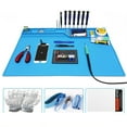 thumbnail image 2 of ESD Welding Mat With Magnetic Heat Insulation Working Pad Silicone Soldering Mat Soldering Work Station Pad Welding ,Long Lasting, 2 of 7