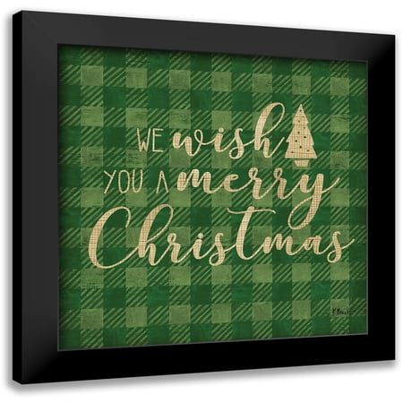 Brent, Paul 12x12 Black Modern Framed Museum Art Print Titled - Holiday Inspiration III