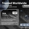 thumbnail image 7 of 30A CF230A Toner Cartridge Compatible for 30A for Laserjet Pro M203dw M203dn Printer(Black 3-Pack), 7 of 7