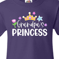 thumbnail image 4 of Inktastic Grandpa's Princess Crown and Flowers Youth T-Shirt, 4 of 5