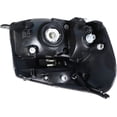 thumbnail image 3 of waltyotur GM2502254 Chrome Housing Driver Side Halogen Headlight Headlamp Assembly with Amber Corner Replacement for 2005 2006 2007 2008 2009 Equinox, 3 of 7