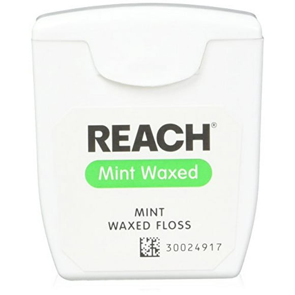 REACH Mint Waxed Floss 55 Yards (Pack of 3)