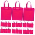 thumbnail image 6 of BESTYASH 30-Pack Reusable Non-Woven Fabric Shopping Bags Rosy Color Tote Bags for Parties and Everyday Use, 6 of 8