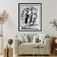 thumbnail image 4 of Historic Framed Print, Mrs. Fortescue at Belmont races, 17-7/8" x 21-7/8", 4 of 9