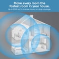 thumbnail image 2 of Wi-Fi 6E Mesh Router WYZE AXE5400 Tri-Band 1 Pack - 2000m², 2 of 7
