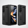 thumbnail image 1 of Leather Wrist Strap Case For Samsung Galaxy Z Fold 5,iPhone 15 Pro, 1 of 4