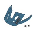 thumbnail image 1 of IXS Visor + Pins Trigger Am Ocean SM Helmet, Adult Unisex, Blue, 1 of 2