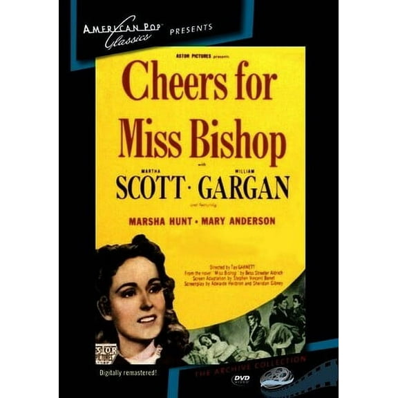 Cheers for Miss Bishop (DVD), American Pop Classic, Drama