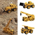 thumbnail image 3 of Mini Vehículo de Ingeniería de Control Remoto 8028 Modelo de 4 Canales Camión Bulldozer Grúa de juguete de regalo Inevent WJ3956-02B, 3 of 7