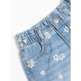 thumbnail image 3 of Wonder Nation Toddler Girl Denim Short, Sizes 12 Months - 5T, 3 of 4
