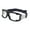 Black, variant on 7829 Sports GogglesAdu1tProtective Safety Goggles Basketball Glasses for Men with Adjustable Head Strap & Replaceable Lens