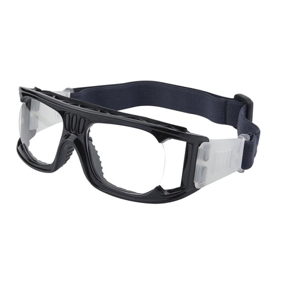 ZPAQI Safety Goggles Basketball Glasses with Adjustable Head Strap & Replaceable Lens