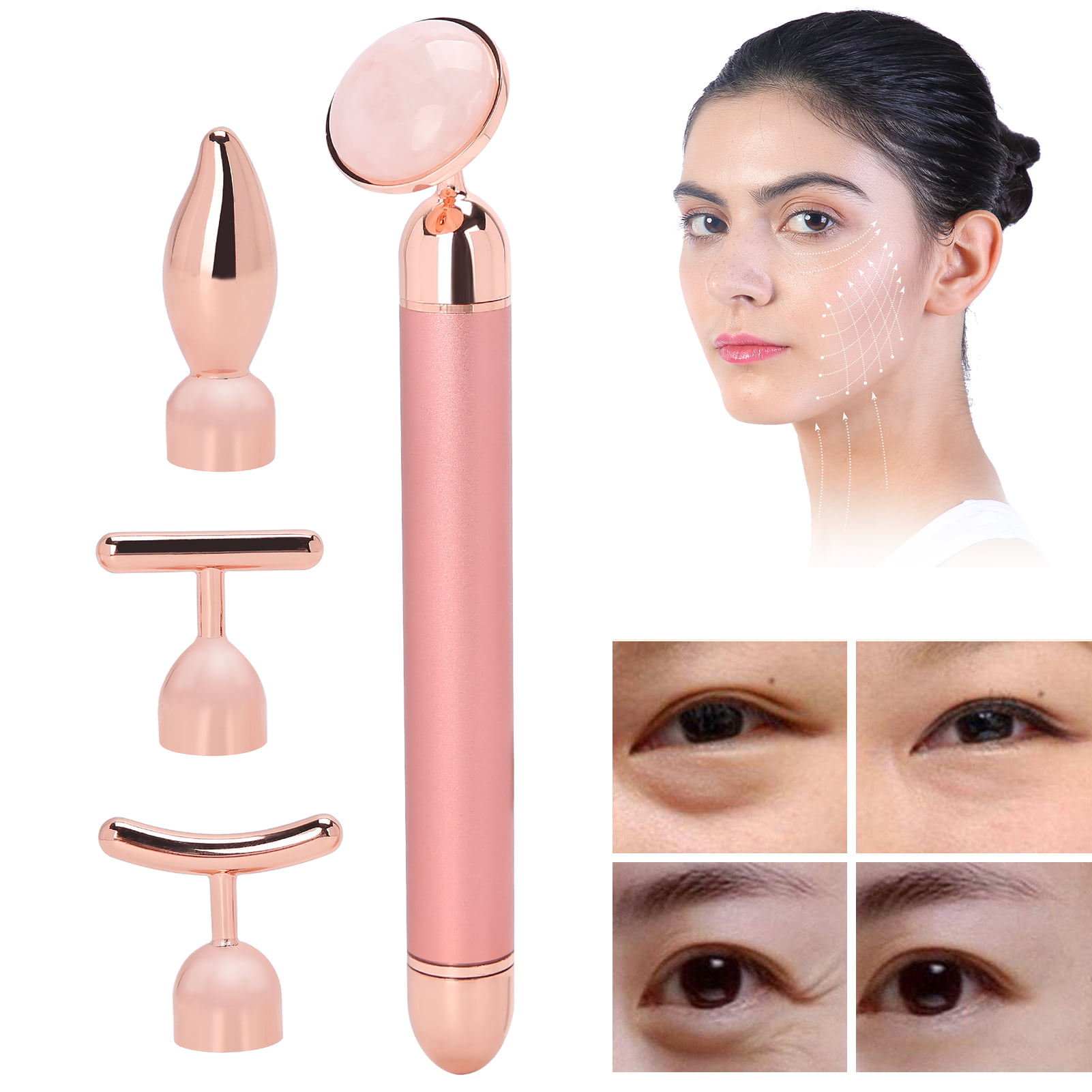 Beauty Tool 4 In 1 Multi-Functional Facial Massager Vibration Face Lifting  Tightening Massage Machine