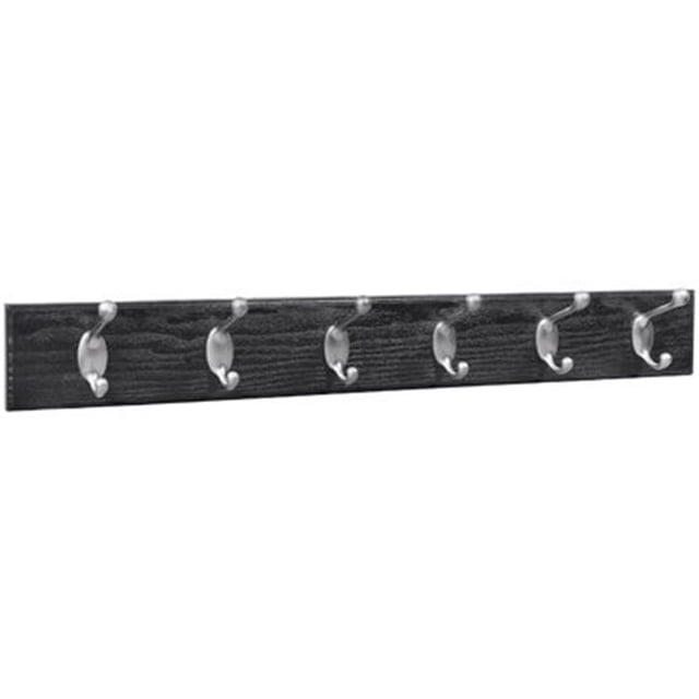 27 in. High & Mighty Hook Board, Black & Satin