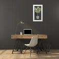 thumbnail image 3 of Pinto, Patricia 18x32 White Modern Wood Framed Museum Art Print Titled - Essential Compliment on Black II, 3 of 4