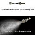thumbnail image 3 of Adjustable Spray Misting Nozzle Kit For Gareden Greenhouse Irrigation System Fogger Aquarium Reptile Humidity Nebulizer, 3 of 5