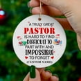 thumbnail image 4 of A Job Made Us Coworkers Funny Ornament - Keepsake for Work Bestie for Women Exchange - Pastor Ornament v5tHlH (Pastor), 4 of 4