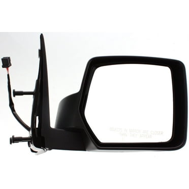 Mirror Compatible With 2008-2012 Jeep Liberty Right Passenger Side Textured Black Kool-Vue