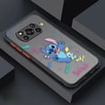 thumbnail image 3 of Matte Case for Xiaomi POCO X4 X3 X2 M4 M3 M2 F4 F3 GT F2 C40 CC9 PRO 4G 5G A3 MIX4 CIVI Case Funda Lilo & Stitch Cartoon Anime, 3 of 5