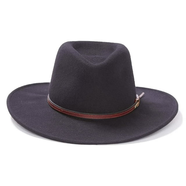 Sombrero Stetson Bozeman Outdoor para hombre, color negro, talla pequeña