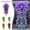 Purple, variant on Fashion Household Violet Wall Hanging Violet Artificial Flower Decoration Simulation Wall