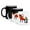 Multicolor, variant on 3drose, Funny Sloth Playing Pinball Game Cartoon, 11oz Two-tone Green Mug