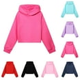 thumbnail image 4 of Hoddies Kids Pink Hoodie Casual Long Sleeve Sweatshirts Jackets Fall Winter Clothes 9-10 Years Boys Clothes Boys Girls Fashion, 4 of 4