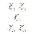 thumbnail image 3 of Destyer Curtain Cat-shaped Tiebacks Magnetic Multifunctional Small Buckle Wide Application Clips Home Office Curtains Ring Qinggu 5Set, 3 of 6