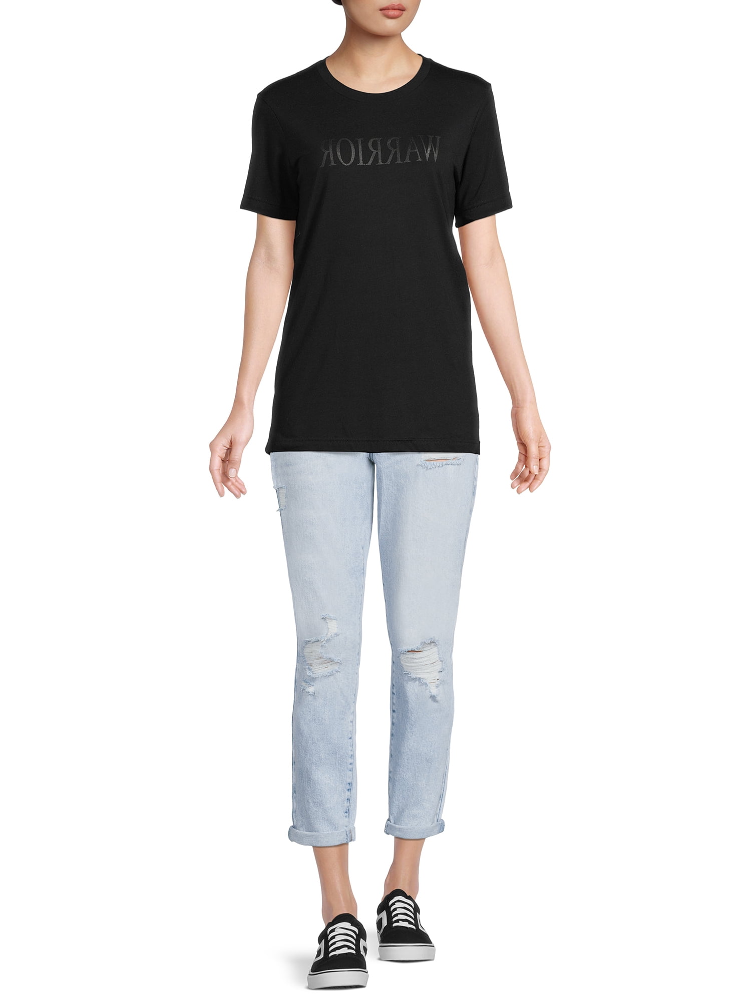 Off The Grid Women's Warrior Reverse Letter Tee