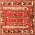 thumbnail image 1 of Ahgly Company Indoor Square Persian Orange Traditional Area Rugs, 5' Square, 1 of 1