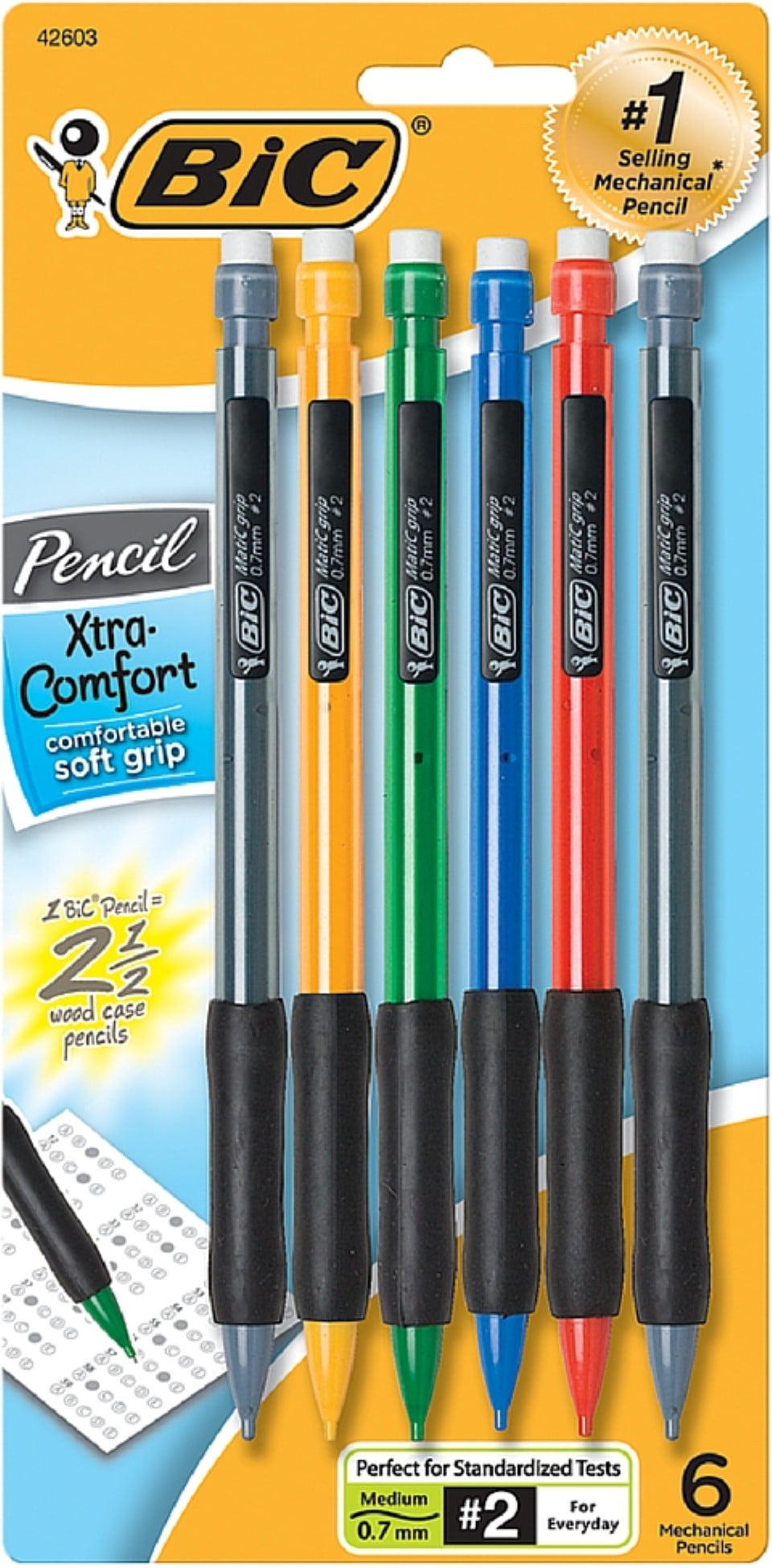 Bic Pencil Xtra Comfort with Grips Pens And Pencils 