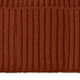 thumbnail image 2 of Dalix Knit Watch Cap Beanie Men Women Winter Cuffed Fisherman Hat Cold Weather Stretch Fit Soft Acrylic in Rust, 2 of 5