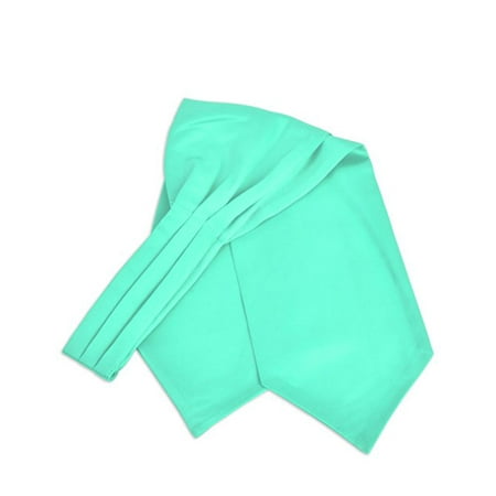 Ascot Tie - Men's Solid Color Satin Ascot Tie