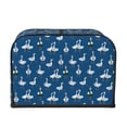 thumbnail image 2 of Gaeub Cartoon Geese With Xmas Print 4 Slice Toaster Cover,Bread Machine Cover,Dustproof Fingerprint Protectors and Greasy Protection Anti-sputtering, 2 of 7