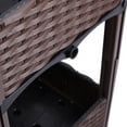thumbnail image 4 of 2-Tier Square Raised Garden Bed with Legs Flower Planter Box Elevated Vegetables 47.2*15.7in, 4 of 10