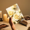 thumbnail image 2 of sruoe Notebook Journal, Rose Floral Hardcover Journal Notebook, College Ruled Lined Pages, Elegant Aesthetic Notebook for Work, College Daily Journaling, 8.27" x 5.83", 2 of 7