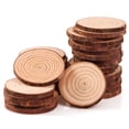 thumbnail image 1 of Discos redondos Craft Wood Slices Coadura, 30 unidades, de 6 a 7 cm, para bricolaje, 1 of 7