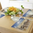 thumbnail image 4 of Ambesonne Wildlife Place Mats Set of 4, Savannah National Park, Standard Size, Multicolor, 4 of 6