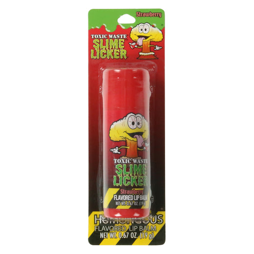 Slime Licker Humongous Strawberry Flavored Lip Balm