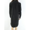 thumbnail image 2 of Ralph Lauren Womens Almozino Tie Neck Shirt Dress, Black, 2, 2 of 3