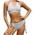 thumbnail image 1 of Nuevo traje de baño dividido con estilo para mujer Traje de baño de bikini informal cómodo OAVQHLG3B Store  lin121212, 1 of 4