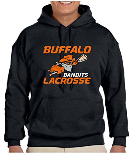 Buffalo Bandits NLL Lacrosse Men's Hooded Sweatshirt L by Tee Shirt University